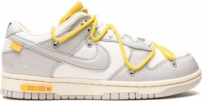 Nike X Off-White x Off-White Dunk Low "Lot 29" sneakers Grey