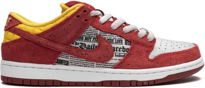 Nike SB Dunk Low "Rukus Crawfish Special Box" sneakers Red - Picture 6