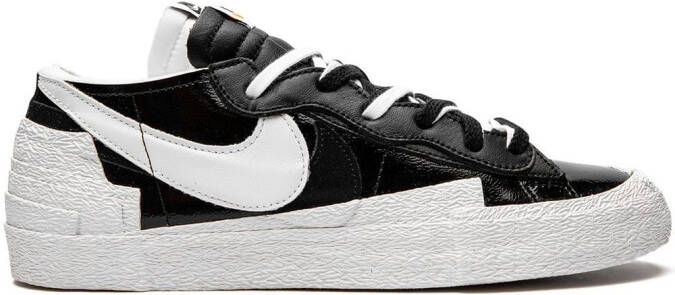 Nike x sacai Blazer Low "White Patent Leather" sneakers
