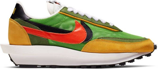 Nike x sacai LdWaffle "Green Gusto" sneakers