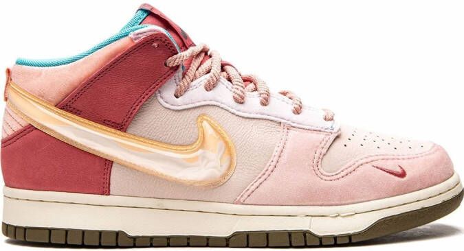 Nike x Social Status Dunk Mid "Strawberry Chocolate" sneakers Pink - Picture 3