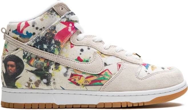 Nike x Terror Squad Air Force 1 Low "Porpoise" sneakers White