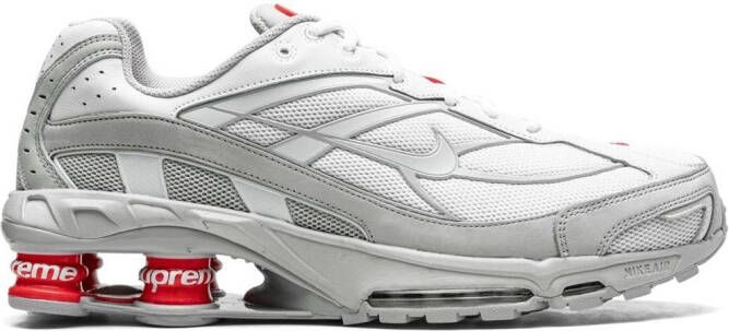 Nike x Supreme Shox Ride 2 SP "White" sneakers - Picture 2