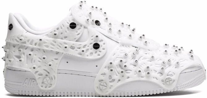 Nike x Swarovski Air Force 1 Low LXX "Retroreflective Crystals White" sneakers - Picture 4