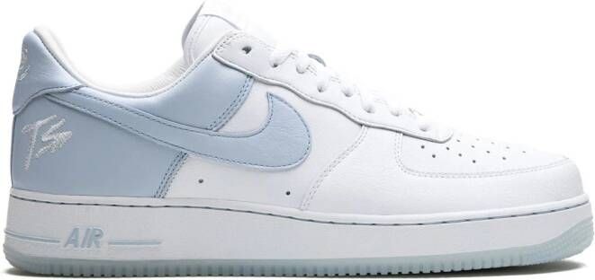 Nike x Terror Squad Air Force 1 Low "Porpoise" sneakers White - Picture 2