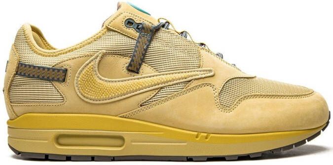Nike x Travis Scott Air Max 1 "Saturn Gold" sneakers Yellow - Picture 2