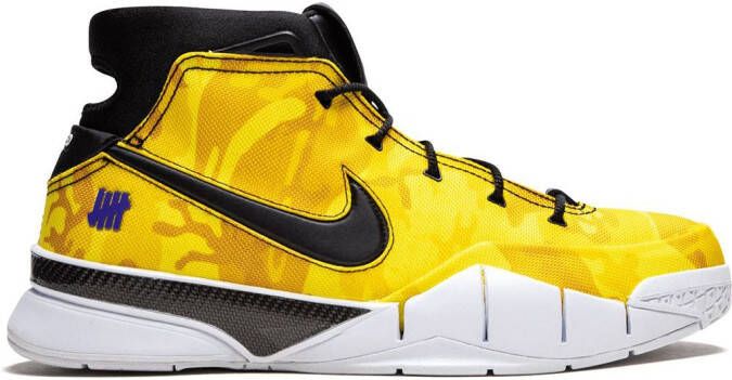 Nike x Undefeated Kobe 1 Protro PE "LeBron PE Yellow Camo" sneakers - Picture 4