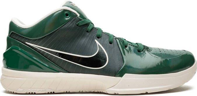 Nike x Undefeated Kobe 4 Protro "Milwaukee Bucks" sneakers Green - Picture 4