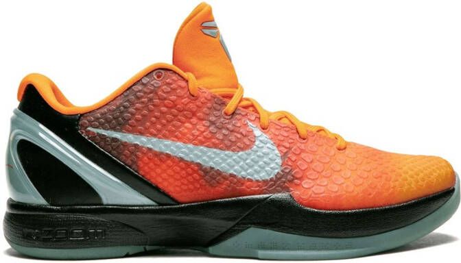 Nike Zoom Kobe 6 “Orange County Sunset” sneakers ORANGE PEEL CANNON-BLACK