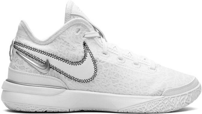 Nike Zoom Lebron NXXT Gen "White Metallic Silver" sneakers