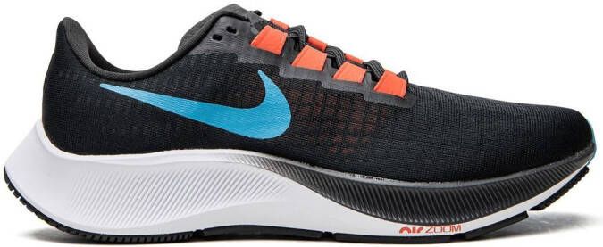 Nike Zoom Pegasus 38 "Off Noir Light Blue Fury" sneakers - Picture 3