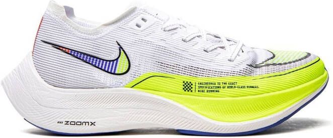 Nike Zoomx Vaporfly Next% 2 "White Black-Volt-Racer Blue-Br" sneakers - Picture 7