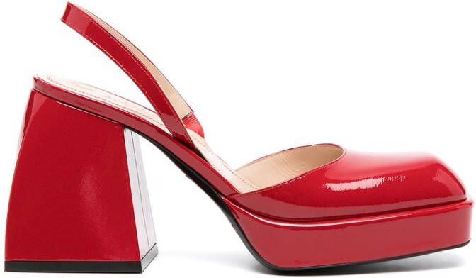 Nodaleto Bulla Jones patent-leather pumps Red