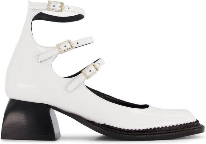 Nodaleto Bulla London patent leather pumps White