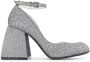 Nodaleto square-toe block-heel pumps Silver - Thumbnail 1