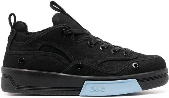 OAMC logo-print tongue sneakers Black