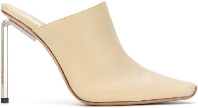 Off-White Allen square-toe mules Neutrals