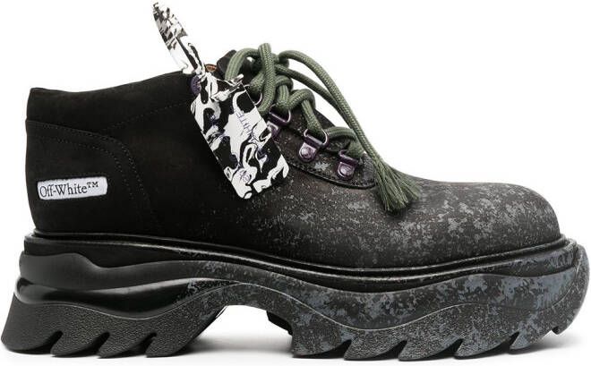 Off-White chunky ridged-sole sneakers Black