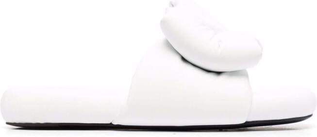 Off-White extra padded bow slides