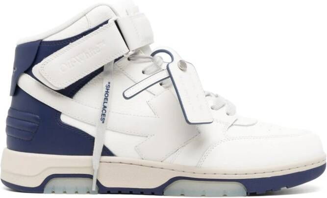 Off-White logo-patch lace-up sneakers