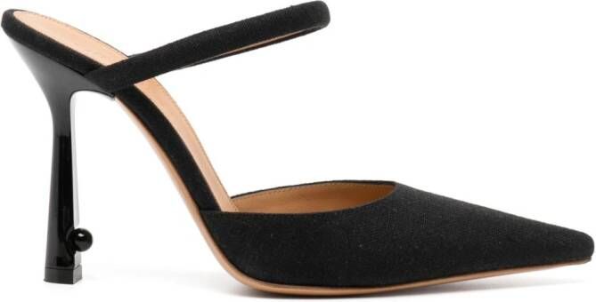 Off-White Lollipop 100mm mules Black