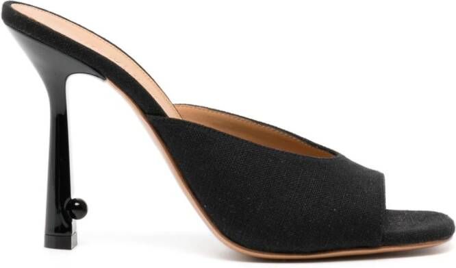 Off-White 100mm Lollipop sandals Black