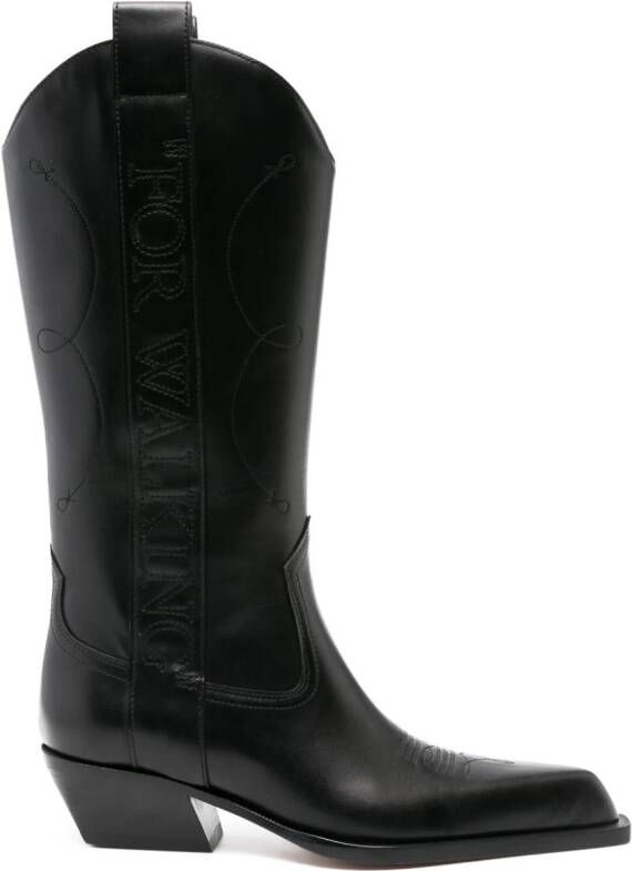 Off-White Meteor cowboy boots Black