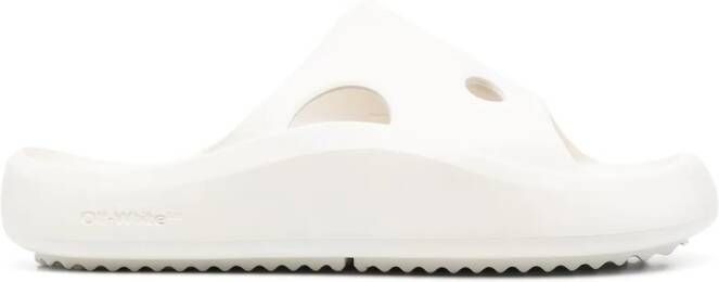 Off-White Meteor cut-out slides