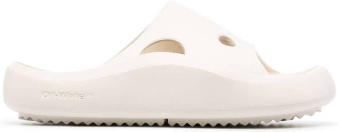 Off-White Meteor cut-out slides