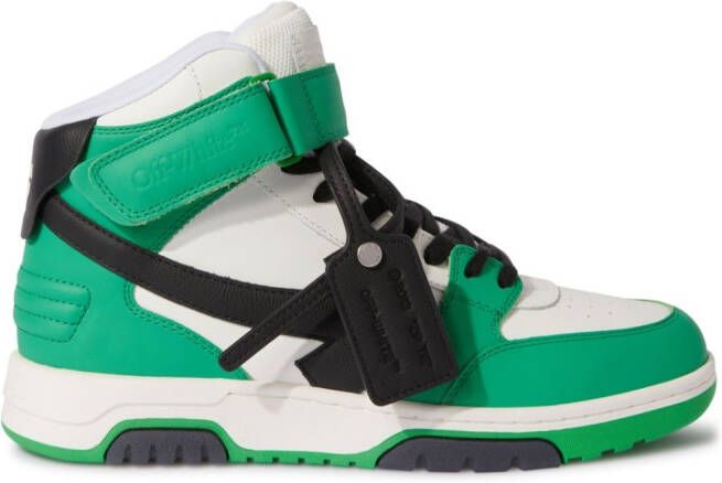 Off-White Out of Office high-top sneakers Green