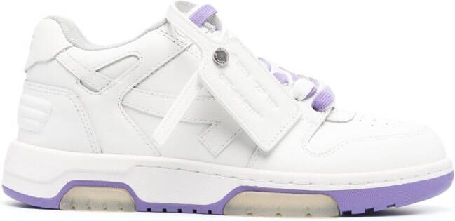 Off-White Out of Office 'OOO' sneakers WHITE PURPLE