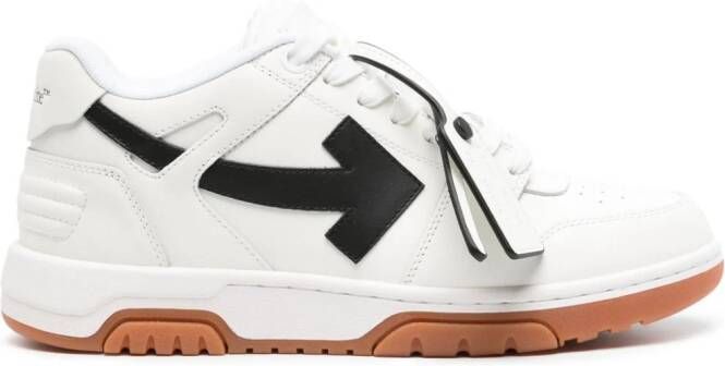 Off-White Out Of Office panelled leather sneakers