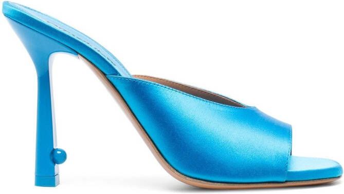 Off-White Pop Lollipop pointed-toe sandals Blue
