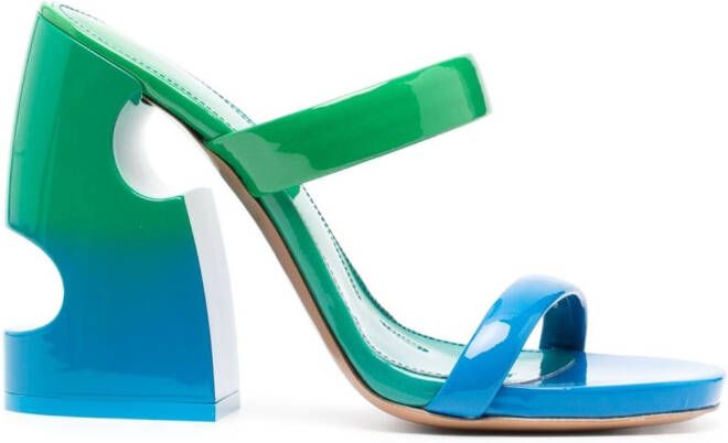 Off-White 120mm Shade Meteor Block sandals Blue