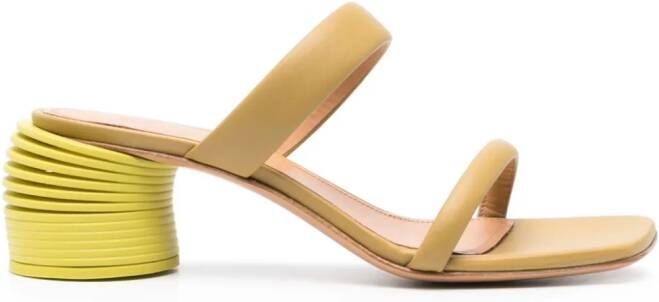 Off-White 55mm Spring sandals Green