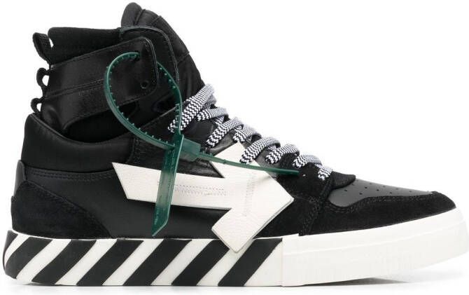 Off-White Vulcanized high-top sneakers Black