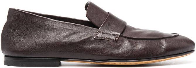 Officine Creative Airto leather loafers Brown