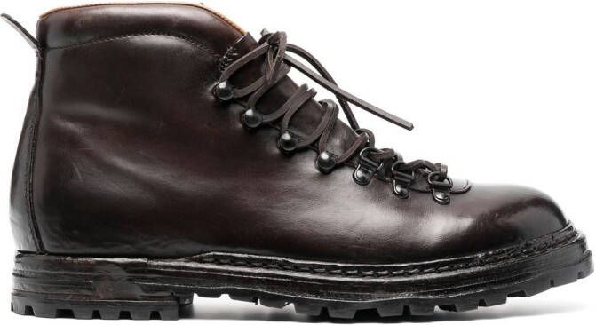 Officine Creative Artik ankle boots Brown