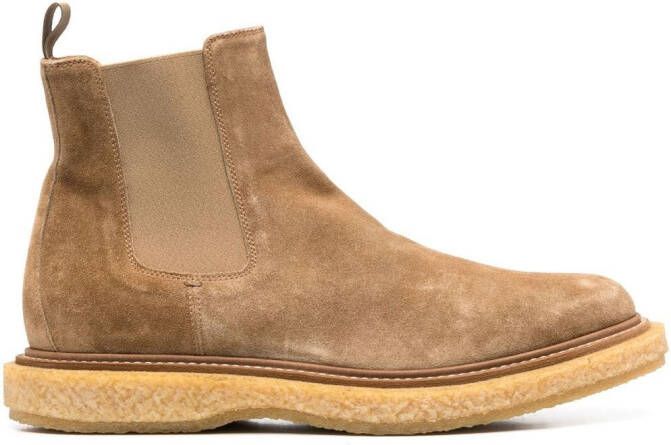 Officine Creative Bullet suede Chelsea boots Neutrals