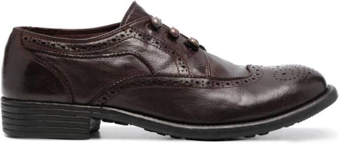 Officine Creative Calixte 035 leather oxfords Brown