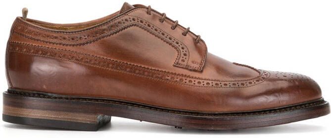 Officine Creative classic derby shoes Brown