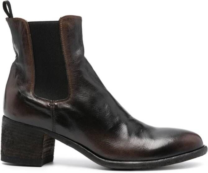 Officine Creative Denner 114 55mm Chelsea boots Black