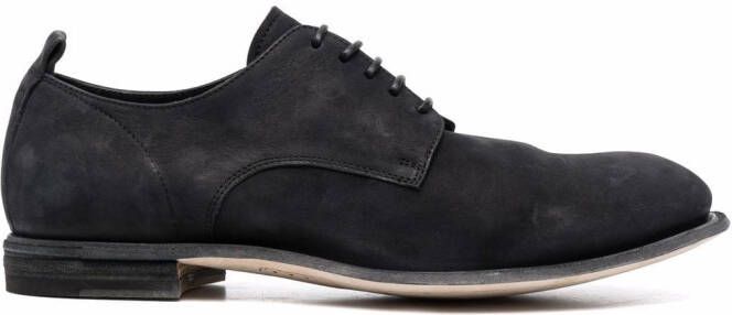 Officine Creative Durga leather derby shoes Black
