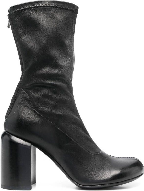 Officine Creative Esther leather boots Black