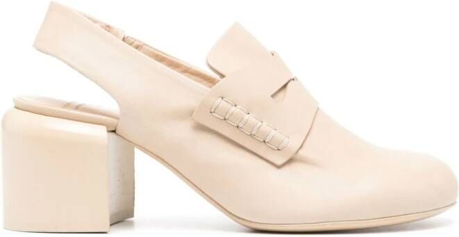 Officine Creative Ethel 009 70mm pumps Neutrals