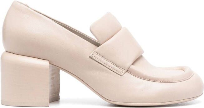 Officine Creative Ethel 011 leather loafers Neutrals