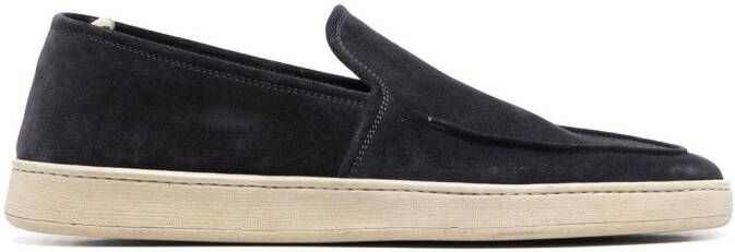 Officine Creative Herbie suede loafers Blue