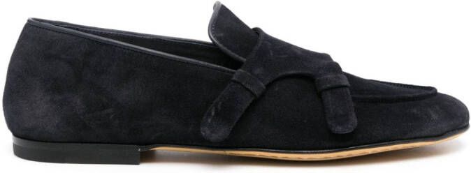 Officine Creative Herbie suede loafers Blue