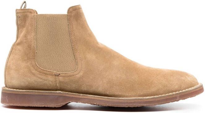 Officine Creative Kent suede boots Brown