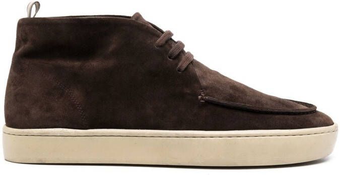 Officine Creative lace-up ankle boots Brown